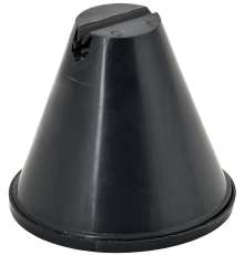 Держатель проводника круглого 8-10мм для плоской кровли h=100мм пластик с бет. IEK