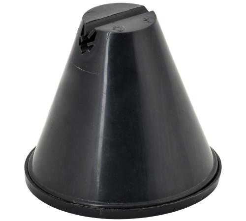 Держатель проводника круглого 8-10мм для плоской кровли h=100мм пластик с бет. IEK