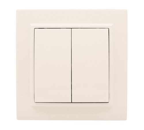 EKF ERV10-023-20 Выключатель 2-кл. СП 10А бежевый Минск EKF