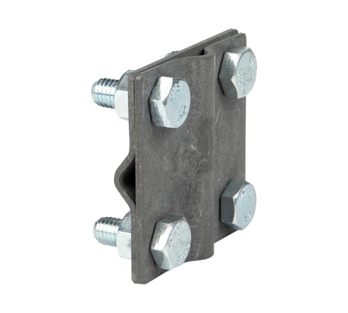 Зажим крестовидный прут-прут (пластина 57x57мм) HZ PROxima