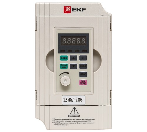 EKF VT100-1R5-1B Преобразователь частоты 1,5/2,2кВт 1х230В VECTOR-100 EKF PROxima EKF VT100-1R5-1B Преобразователь частоты 1,5/2,2кВт 1х230В VECTOR-100 EKF PROxima