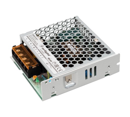 Блок питания ARS-75-24-FA (24V, 3.2A, 77W) (ARL, IP20 Сетка, 3 года)