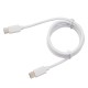 Кабель Type-C - Type-C PD 60W/1m/PVC/white/ REXANT