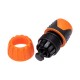 Rexant (62-0217) Коннектор для шланга, быстросъемный, 3/4", с аквастопом