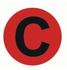 Наклейка C d=20мм EKF PROxima
