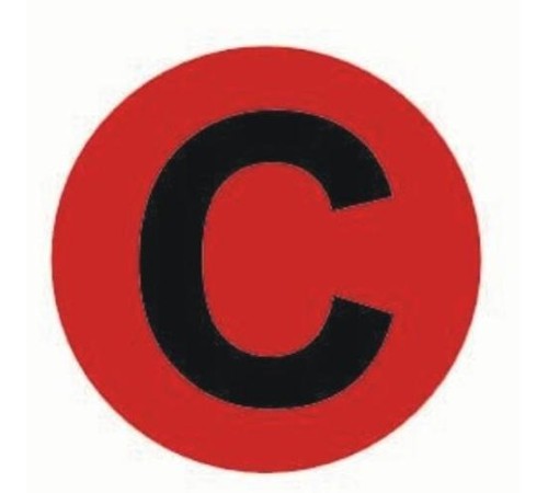 Наклейка C d=20мм EKF PROxima