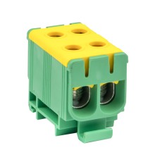 EKF plc-kvs2-16-50-y-green Клемма силовая вводная двойная КСВ 16-50 желто-зеленая EKF PROxima