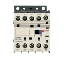 Мини-контактор МКЭ 9А кат. 230В AC 1НО PROxima EKF Mctr-s-9-230