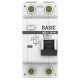 EKF DA12-25-30-bas Дифференциальный автомат 1P+N 25А 30мА тип АС х-ка C эл. 4,5кА АД-12 EKF Basic