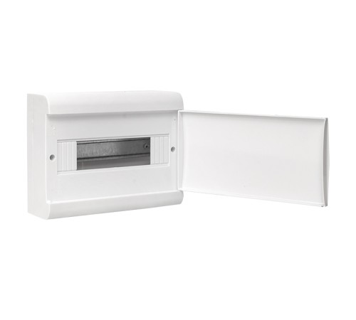 Щит ЩРН-П-12 IP41 бел. дверца (пром. упак.) Basic EKF pb-n-12w-bas
