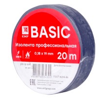 EKF plc-iz-a-s Изолента класс А (профессиональная) (0,18х19мм) (20м.) синяя EKF PROxima
