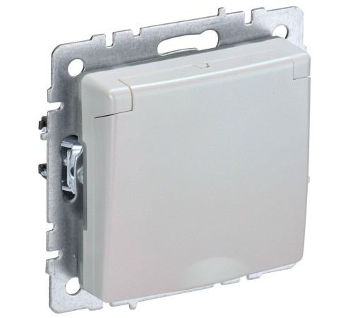 IEK BR-R16-16-K36 BRITE Роз. с з/к/ш с кр. 16А IP20 РСбш10-3-БрЖ жемч. IEK BR-R16-16-K36 BRITE Роз. с з/к/ш с кр. 16А IP20 РСбш10-3-БрЖ жемч.