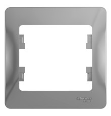 Systeme electric GSL000301 GLOSSA 1-постовая РАМКА, АЛЮМИНИЙ