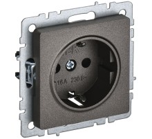 IEK BR-R11-16-K45 BRITE Роз. с з/к без з/ш 16А РС11-1-0-БрТБ бр.