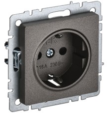 IEK BR-R11-16-K45 BRITE Роз. с з/к без з/ш 16А РС11-1-0-БрТБ бр.