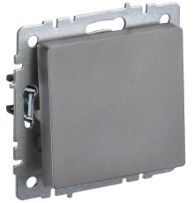 IEK BR-V12-0-10-K46 BRITE Выключ. 1-кл. прох. 10А ВС10-1-6-БрС сталь