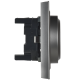 IEK BR-R21-16-K46-F BRITE Роз. 2-я с з/к без з/ш 16А в сб. РС12-3-БрС сталь