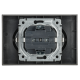 IEK BR-R21-16-K46-F BRITE Роз. 2-я с з/к без з/ш 16А в сб. РС12-3-БрС сталь