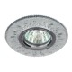 Эра Б0028080 DK LD9 SL/WH Светильник декор со светодиодной подсветкой MR16, прозрачный