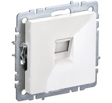 IEK BR-K10-2-K01 BRITE Роз. комп. RJ45 кат.6 РК11-БрБ бел.