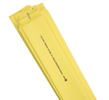 Трубка термоусаживаемая ТУТ нг 40/20 желтая в отрезках по 1м PROxima