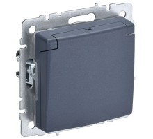 IEK BR-R16-16-K35 BRITE Роз. с з/к/ш с кр. 16А IP20 РСбш10-3-БрМ мар.