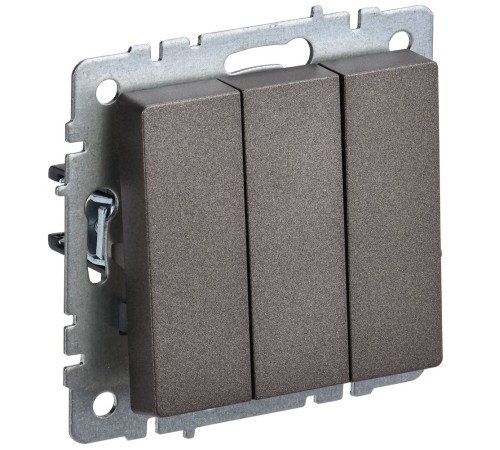 IEK BR-V30-0-10-K45 BRITE Выключ. 3-кл. 10А ВС10-3-0-БрТБ бр. IEK BR-V30-0-10-K45 BRITE Выключ. 3-кл. 10А ВС10-3-0-БрТБ бр.