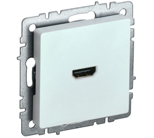 BRITE Розетка HDMI РHDMI-0-БрЖ жемчуг