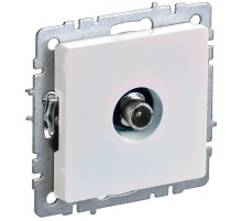 IEK BR-A10-P-K36 BRITE Роз. TV проходная РТВ10-0-БрЖ жемч.