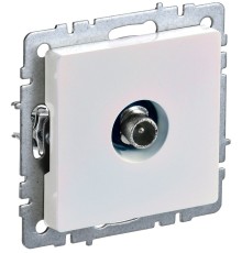 IEK BR-A10-P-K36 BRITE Роз. TV проходная РТВ10-0-БрЖ жемч.