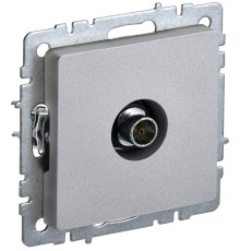 IEK BR-A10-O-K47 BRITE Роз. TV оконечная РТВ11-0-БрА алюм.