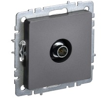 IEK BR-A10-O-K46 BRITE Роз. TV оконечная РТВ11-0-БрС сталь