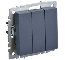 IEK BR-V30-0-10-K35 BRITE Выключ. 3-кл. 10А ВС10-3-0-БрМ мар.