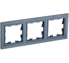 IEK BR-M32-K35 BRITE Рамка 3-мест. РУ-3-БрМ мар.