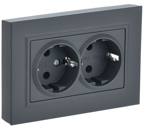 IEK BR-R24-16-K53-F BRITE Роз. 2-я с з/к/ш 16А в сб. РСш12-3-БрГ граф. IEK BR-R24-16-K53-F BRITE Роз. 2-я с з/к/ш 16А в сб. РСш12-3-БрГ граф.