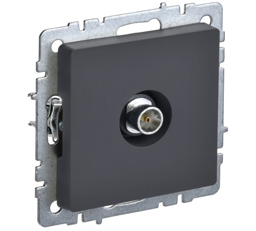 IEK BR-A10-O-K53 BRITE Роз. TV оконечная РТВ11-0-БрГ граф. IEK BR-A10-O-K53 BRITE Роз. TV оконечная РТВ11-0-БрГ граф.