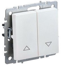IEK BR-V15-0-10-K36 BRITE Выключ. жалюзи 10А ВС10-1-5-БрЖ жемч.