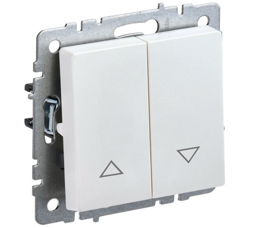 IEK BR-V15-0-10-K36 BRITE Выключ. жалюзи 10А ВС10-1-5-БрЖ жемч.