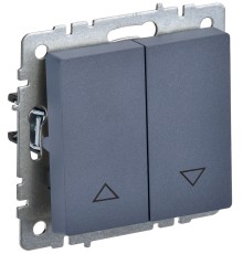 IEK BR-V15-0-10-K35 BRITE Выключ. жалюзи 10А ВС10-1-5-БрМ мар.