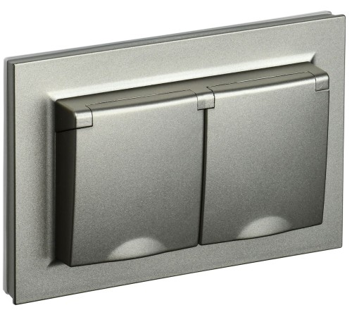 IEK BR-R26-16-44-K37-F BRITE Роз. 2-я с кр. 16А в сб IP44 РСбш12-3-44-БрШ шамп. IEK BR-R26-16-44-K37-F BRITE Роз. 2-я с кр. 16А в сб IP44 РСбш12-3-44-БрШ шамп.