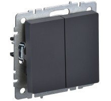 IEK BR-V22-0-10-K53 BRITE Выключ. 2-кл. прох. 10А ВС10-2-6-БрГ граф.