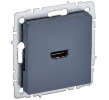 BRITE Розетка HDMI РHDMI-0-БрМ маренго