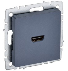 BRITE Розетка HDMI РHDMI-0-БрМ маренго
