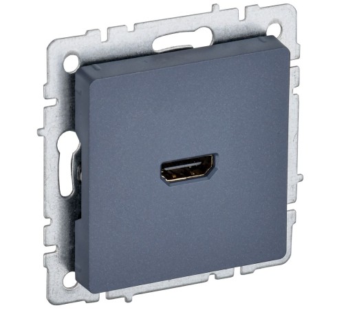 BRITE Розетка HDMI РHDMI-0-БрМ маренго