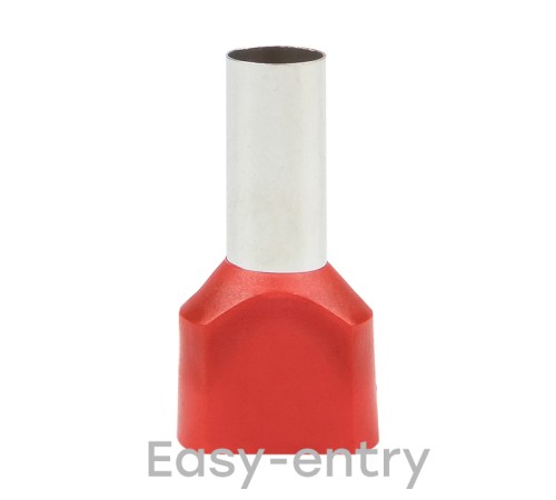 EKF nhvi2-10,0-14 Наконечник штыревой втулочный изолированный НШвИ(2) 10,0-14 (50шт.) EKF PROxima