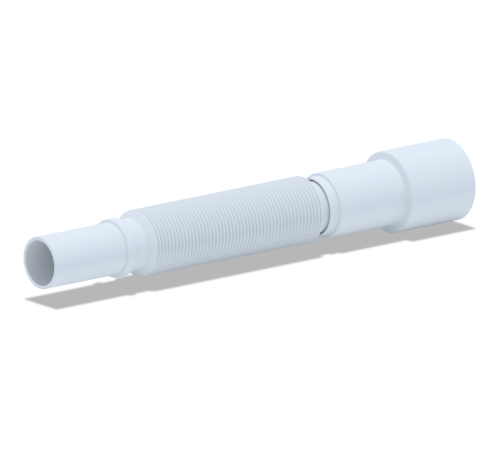 Труба гофрированная АНИ 32x40/50