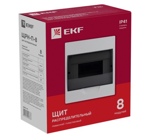 EKF pb40-n-8 Щит распред. навесной ЩРН-П- 8 IP41 EKF PROxima