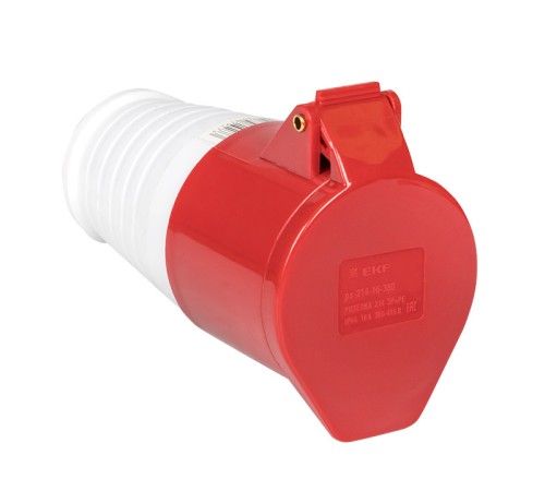 EKF ps-214-16-380 Розетка переносная 214 3Р+РЕ 16А 380В IP44 EKF PROxima EKF ps-214-16-380 Розетка переносная 214 3Р+РЕ 16А 380В IP44 EKF PROxima