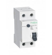 Systeme electric C9D34640 City9 Set Авт. выкл. диф. тока (АВДТ) 1P+N С 40А 4.5kA 30мА Тип-АС 230В