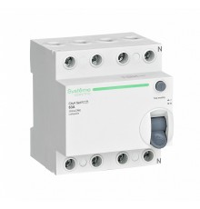 Systeme electric C9R66463 City9 Set Выключатель дифференциального тока (ВДТ) 63А 4P 300мА Тип-AC 400В